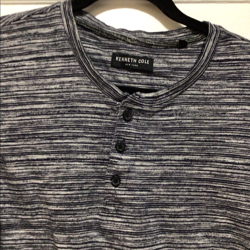 Kenneth Cole Buttoned Crew - Picture 2 of 5